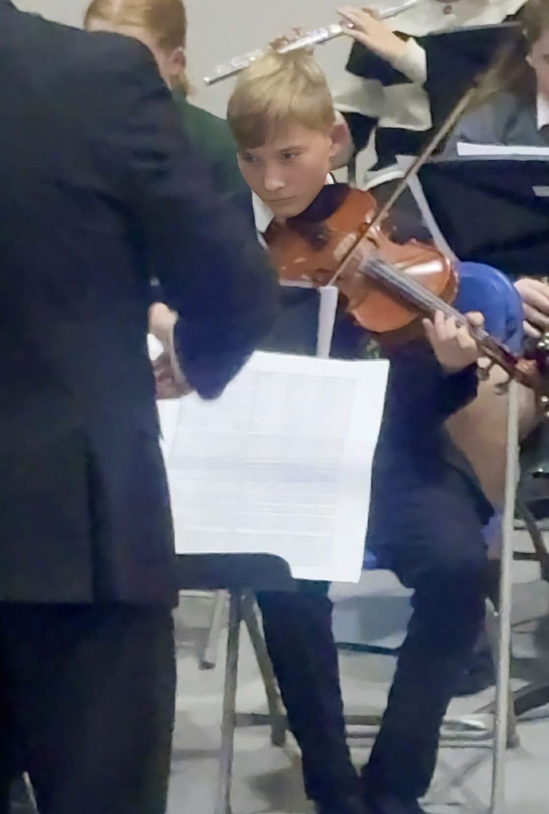 CogniMusica student practising their instrument