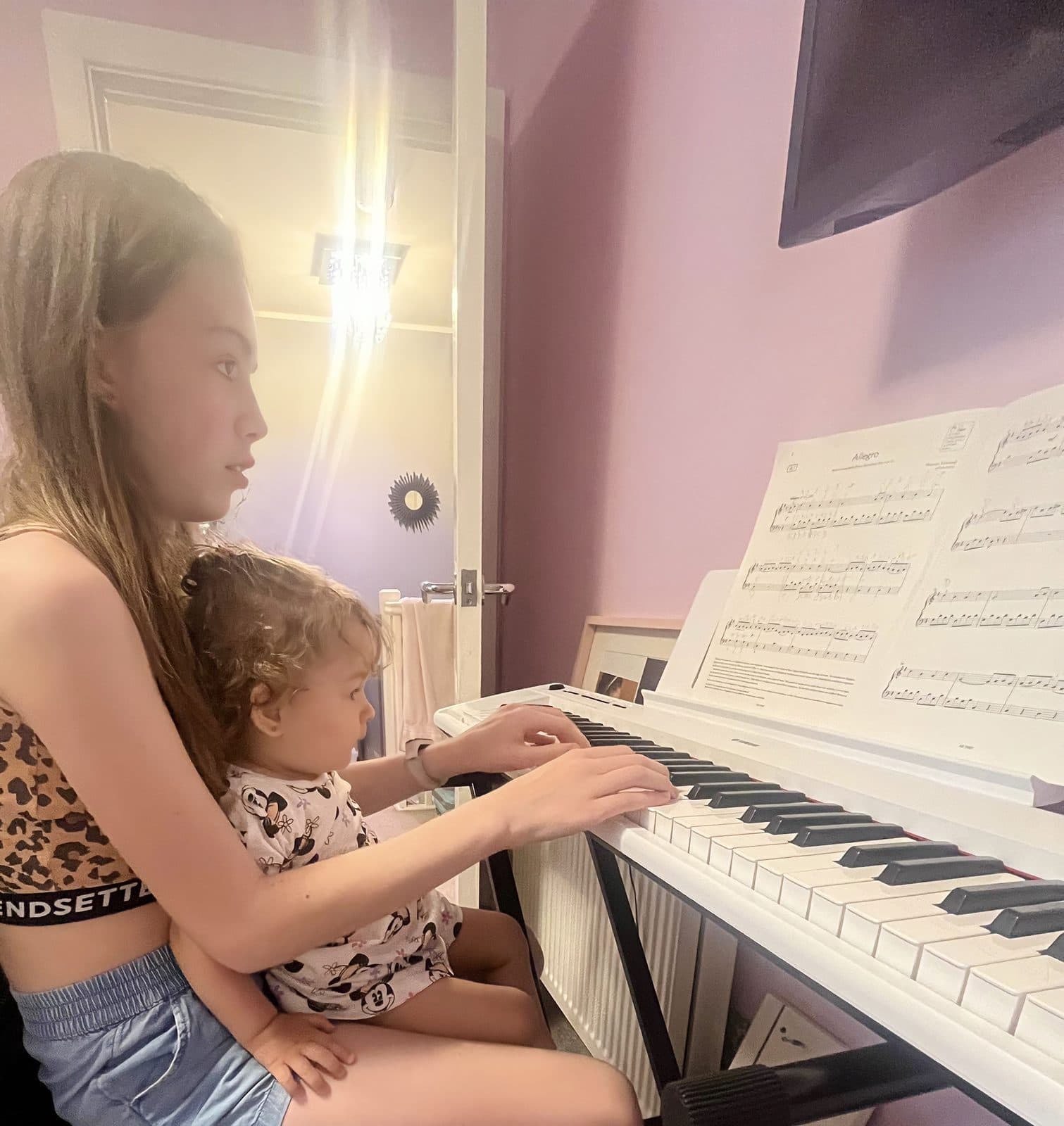 Music education session with CogniMusica