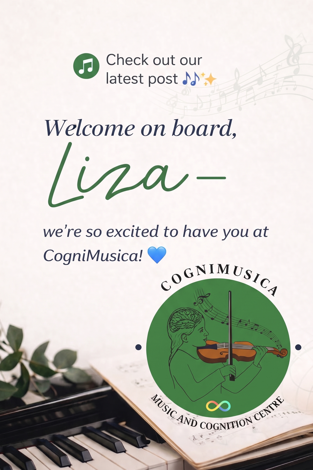 Music education session with CogniMusica